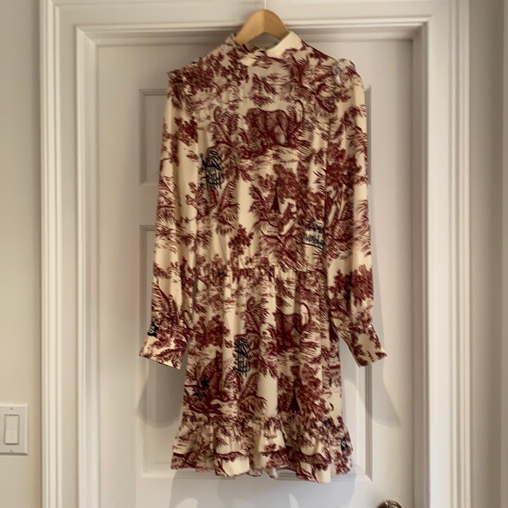 Zadig&Voltaire Rocket Jouy Satin Toile Dress